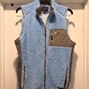 Southern Marsh Blue and Gray Fleece Vest